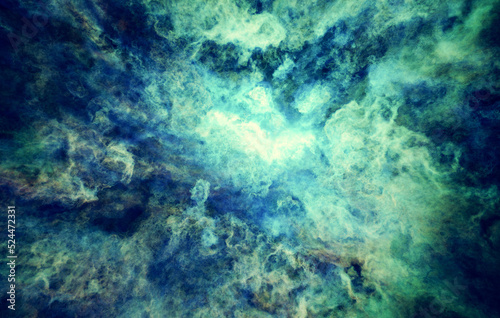 Magical nebula abstract background, artistic texture