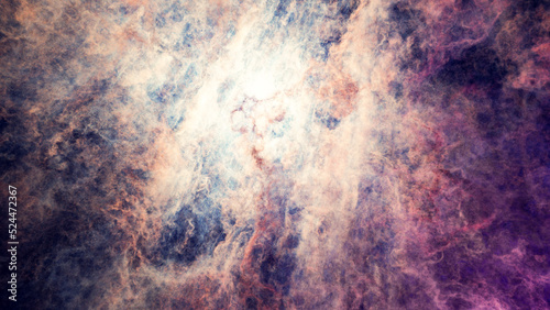 Magical nebula abstract background, artistic texture