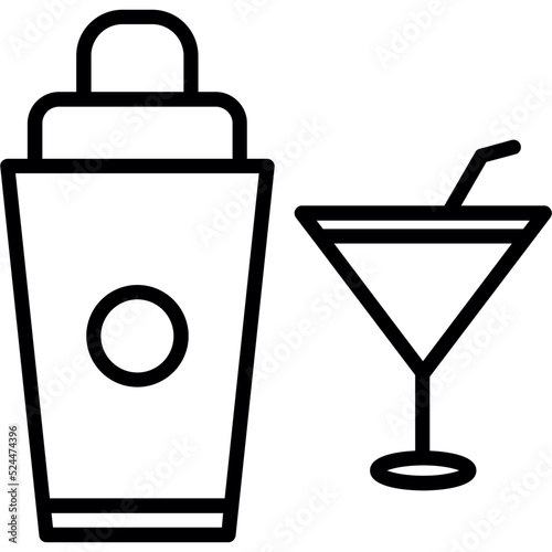Cocktail Shaker Icon