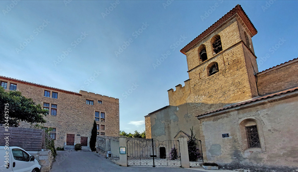 Église Saint-Jean, La Palme, Aude, Languedoc, Occitanie, France.