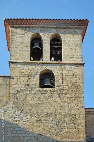 Église Saint-Jean, La Palme, Aude, Languedoc, Occitanie, France. photo