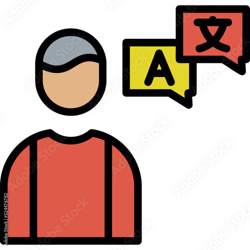 Freelance Translator Icon