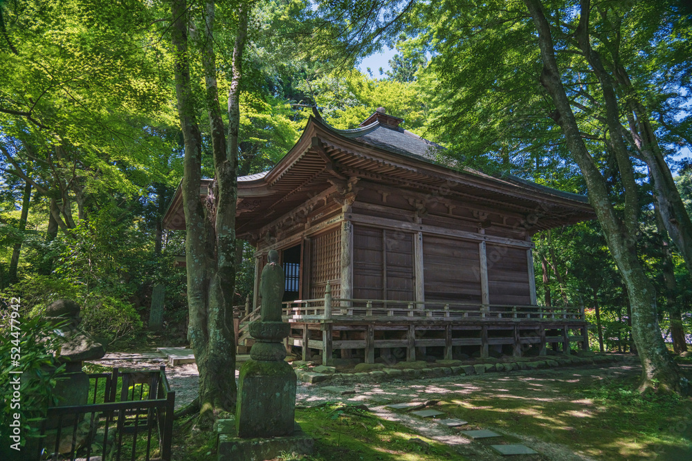 岩手平泉 中尊寺 峯薬師堂