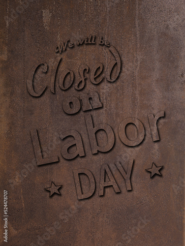 Labor day holiday concept. USA
