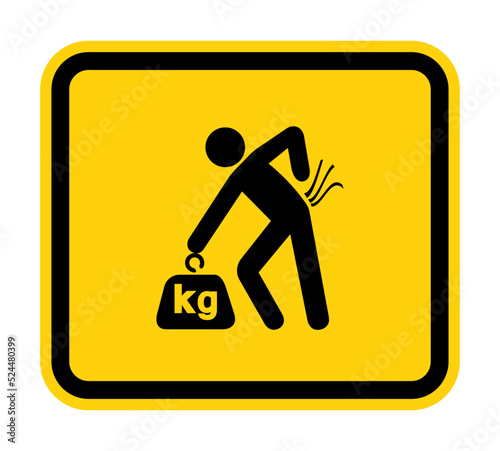 Lifting Hazard May Result In Injury See Safety Manual For Lifting Instructions