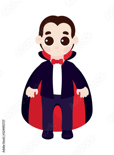 halloween dracula character