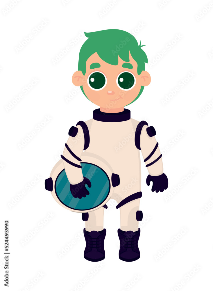 halloween astronaut character