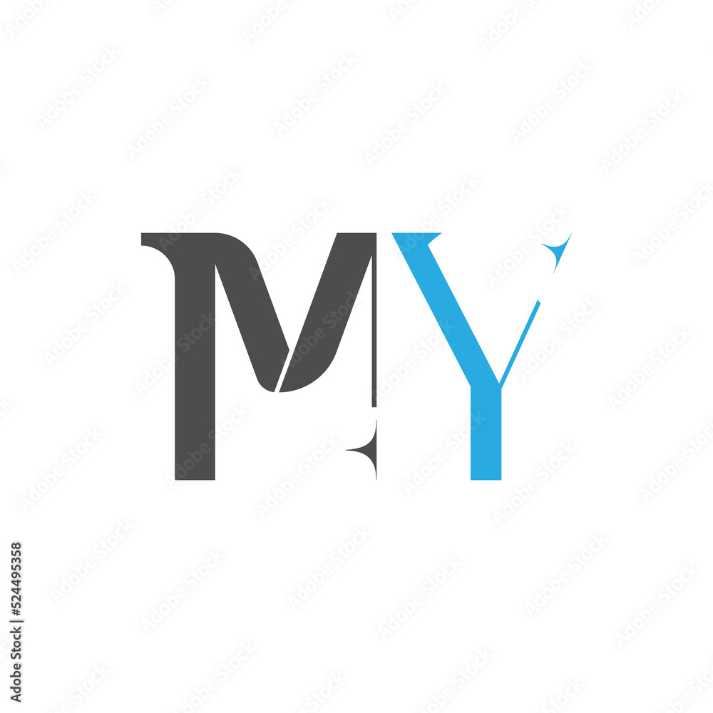 Initial MY logo designed with Letter M and Y in vector Design.
Initial MY logo designed with Letter M and Y in vector Design.