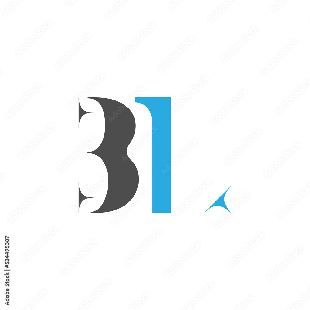 Initial BL logo designed with Letter B and L in vector Design. Initial BL logo designed with Letter B and L in vector Design.