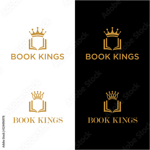 book kings logo vector