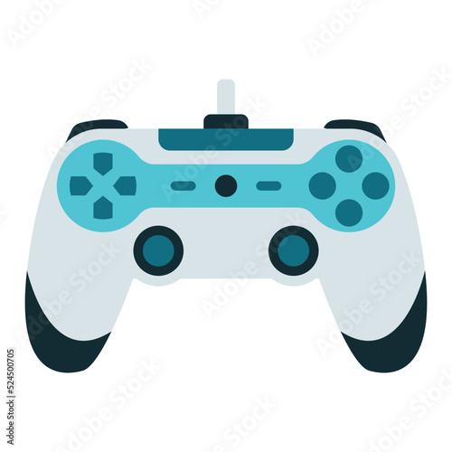 modern gamepad illustration for games