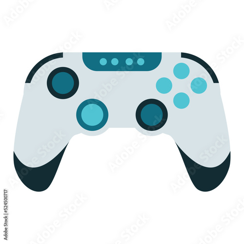 modern gamepad illustration for games