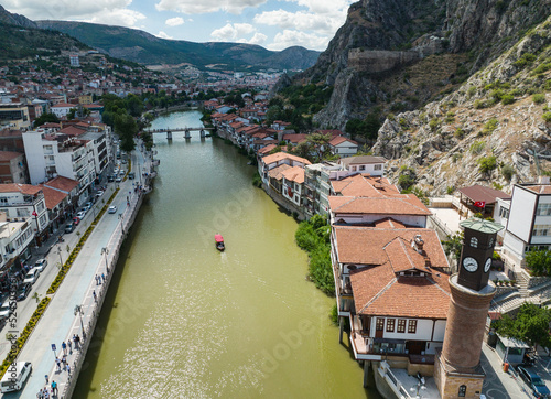 Amasya City Center Drone Photo, Amasya Turkey photo