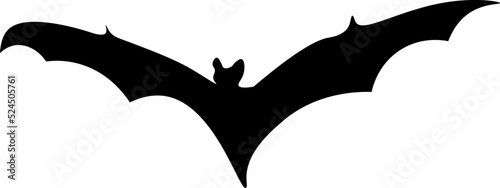 Halloween bat devil illustration