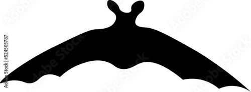Halloween bat devil illustration