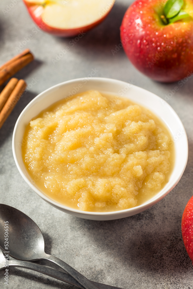 Homemade Organic Healthy Apple Sauce Homemade Organic Healthy Apple Sauce