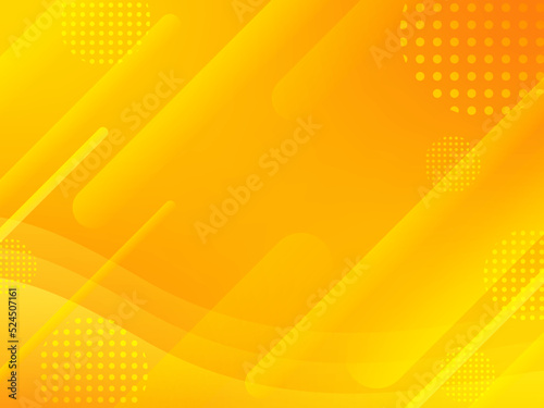 秋 オレンジ 黄色 ポップ 背景 ウェーブ 抽象的 ポカポカ 熱