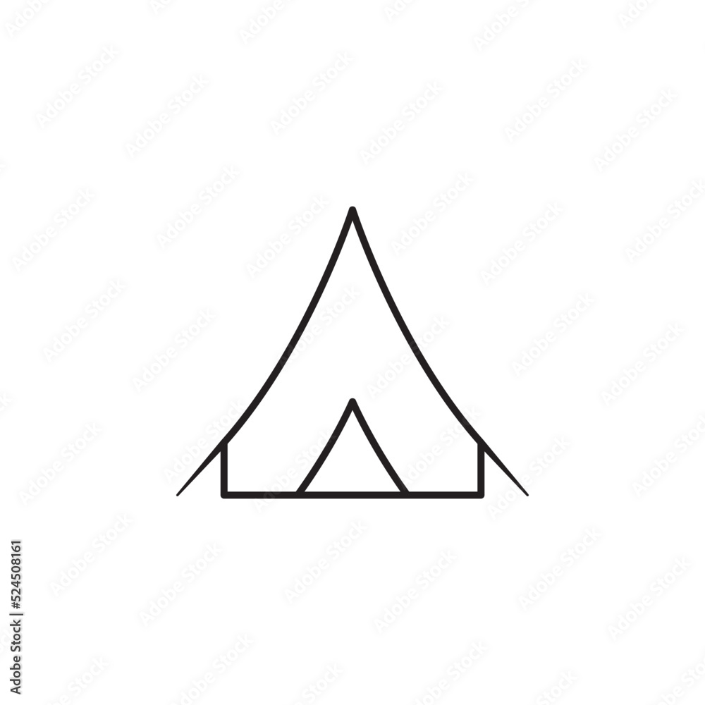 tent vector for website symbol icon presentation tent vector for website symbol icon presentation