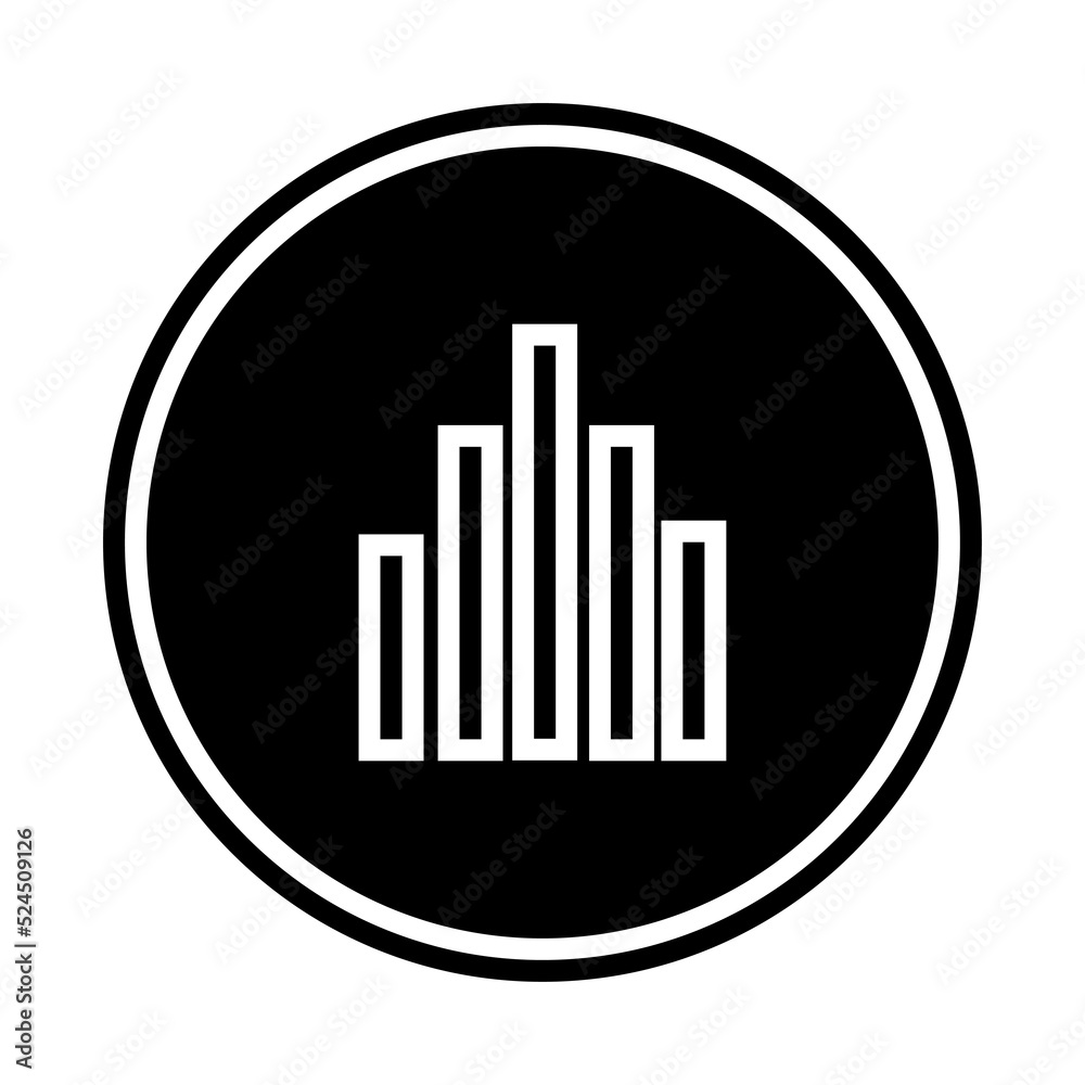 audio graph icon button audio graph icon button