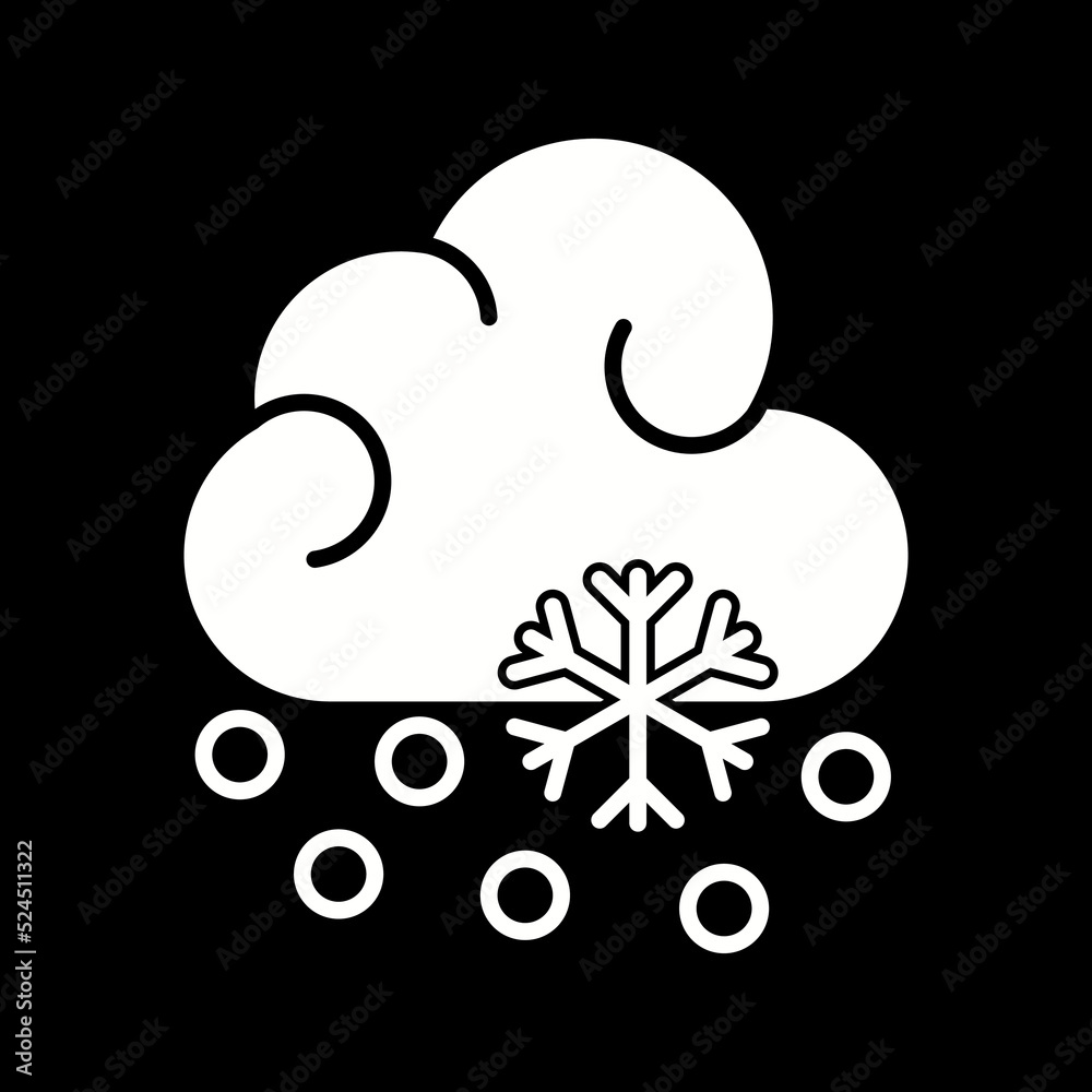 Snow Fall Icon Snow Fall Icon
