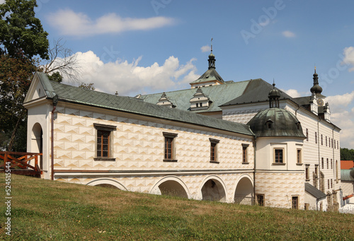 Renaissance castle in the city of Pardubice