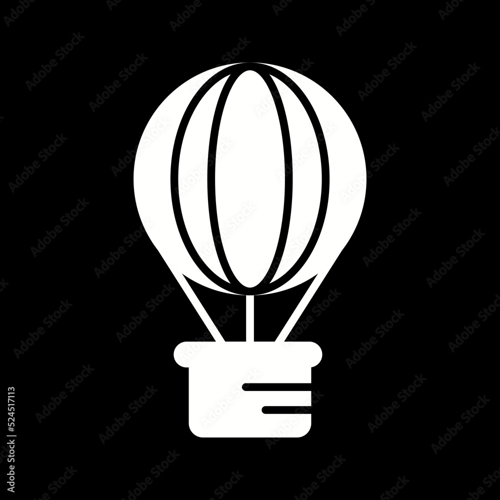 Hot Air Balloon Icon Hot Air Balloon Icon