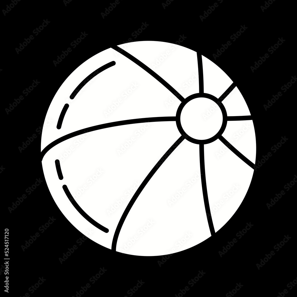 Beach Ball Icon Beach Ball Icon