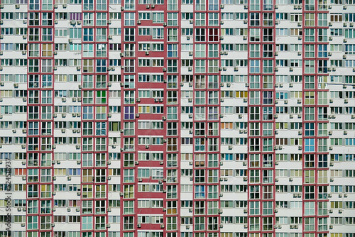 Urban, high-rise, apartment building