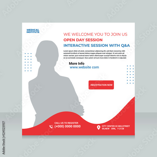 Online Discussion Banner Template
