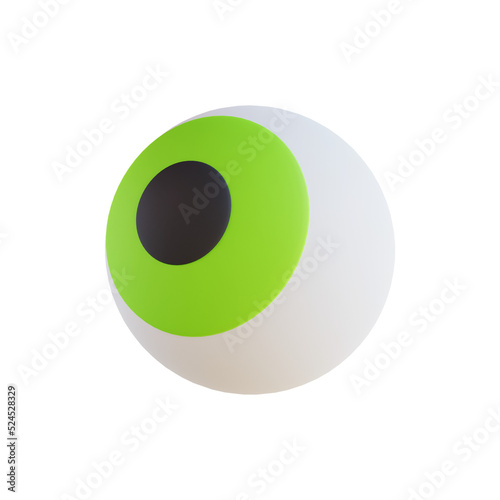 eyeball 3d illustration