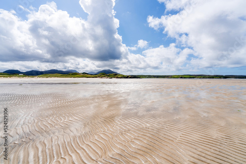 Ardriol beach in Uig Bay on Isle of Lewis, Scotland, UK