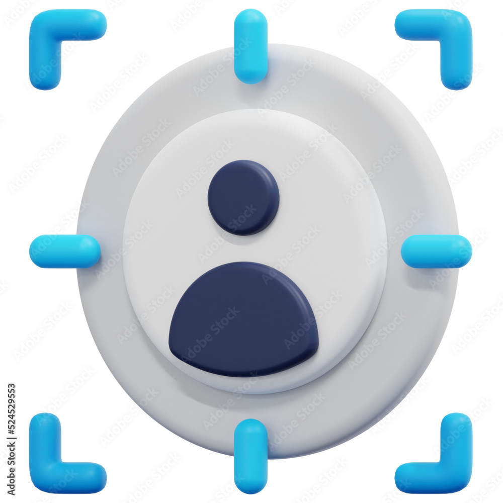 targeted marketing 3d render icon illustration targeted marketing 3d render icon illustration
