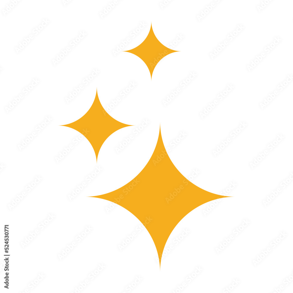 Gold sparkles with yellow stars and glitter. Gold sparkles with yellow stars and glitter.