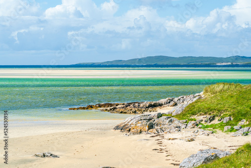 Traigh Mheilein Beach near Husinish  Isle of Harris  Scotland