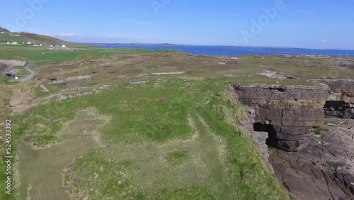 Muckross over cliff