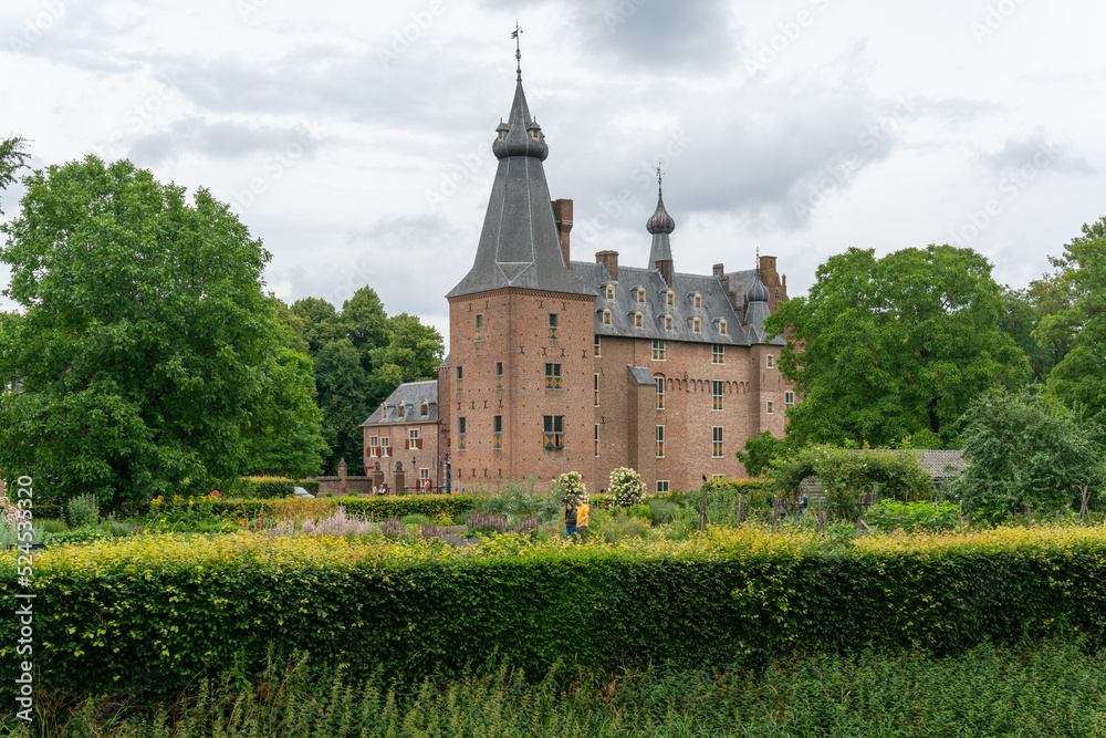 View of Kasteel Doorwerth, a castle close to Doorwerth in The Netherlands.