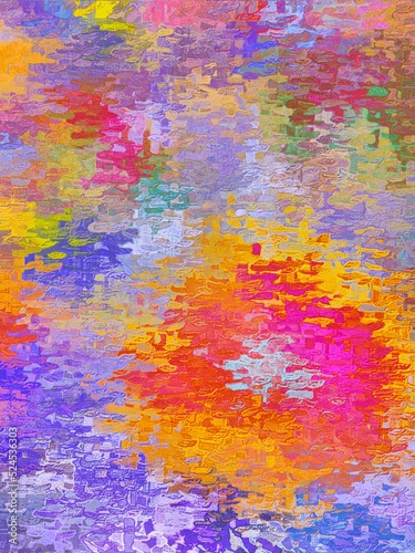 colored abstraction for desktop screensavers and backgrounds