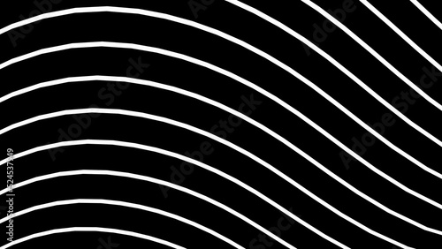 striped background. Raster geometric ornament. black and white stripes. monochrome ornamental background. design for decor,print.background in 4k format 3840 х 2160.