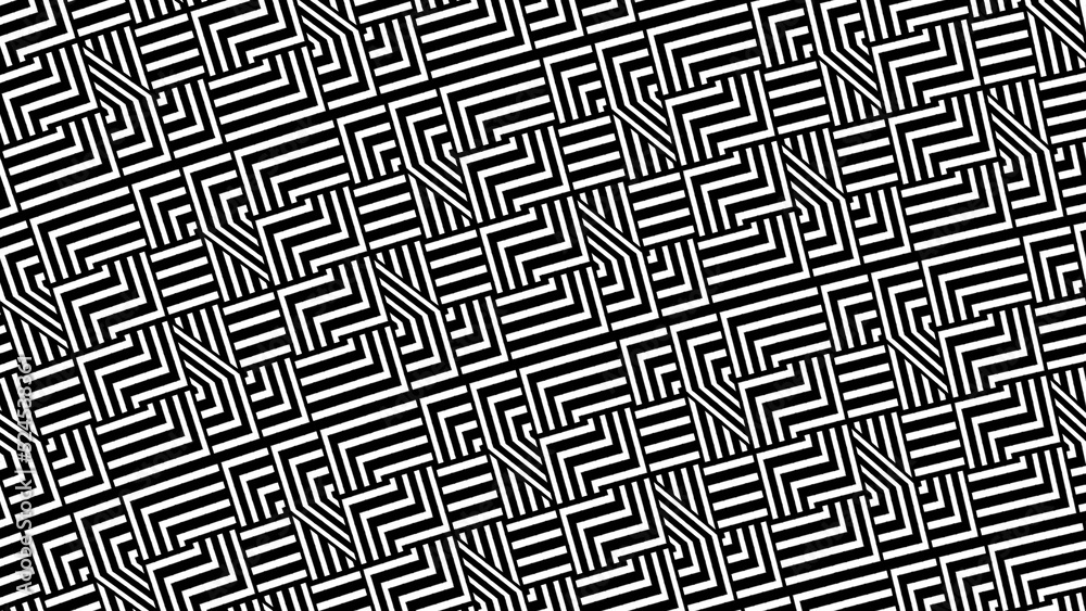 striped background. Raster geometric ornament. black and white stripes. monochrome ornamental background. design for decor,print.background in 4k format 3840 х 2160. striped background. Raster geometric ornament. black and white stripes. monochrome ornamental background. design for decor,print.background in 4k format 3840 х 2160.