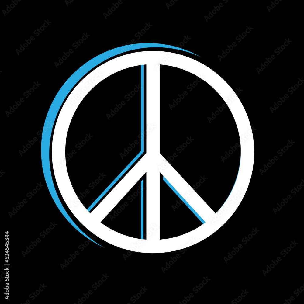 Retro peace sign, great design for any purposes. Retro peace sign, great design for any purposes.