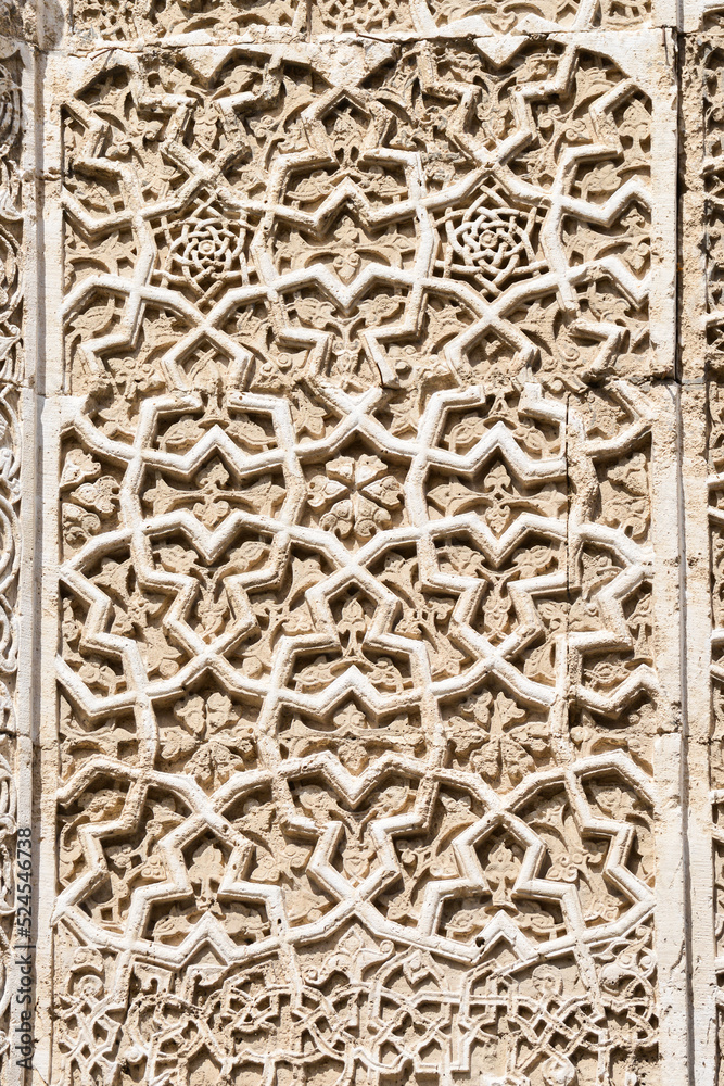 Twin minarets madrasah in Sivas city - Sivas is a tourist magnet city of modern Turkey with many historical monumental remains. Twin minarets madrasah in Sivas city - Sivas is a tourist magnet city of modern Turkey with many historical monumental remains.