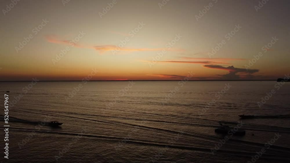 Pôr do sol em Alter do Chão