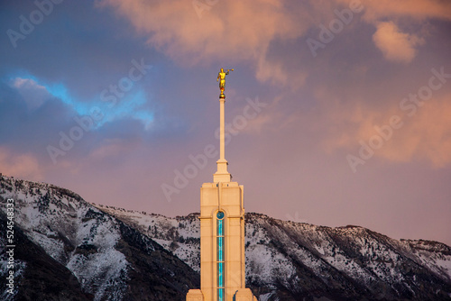 Mount Timpanogos Temple Spire