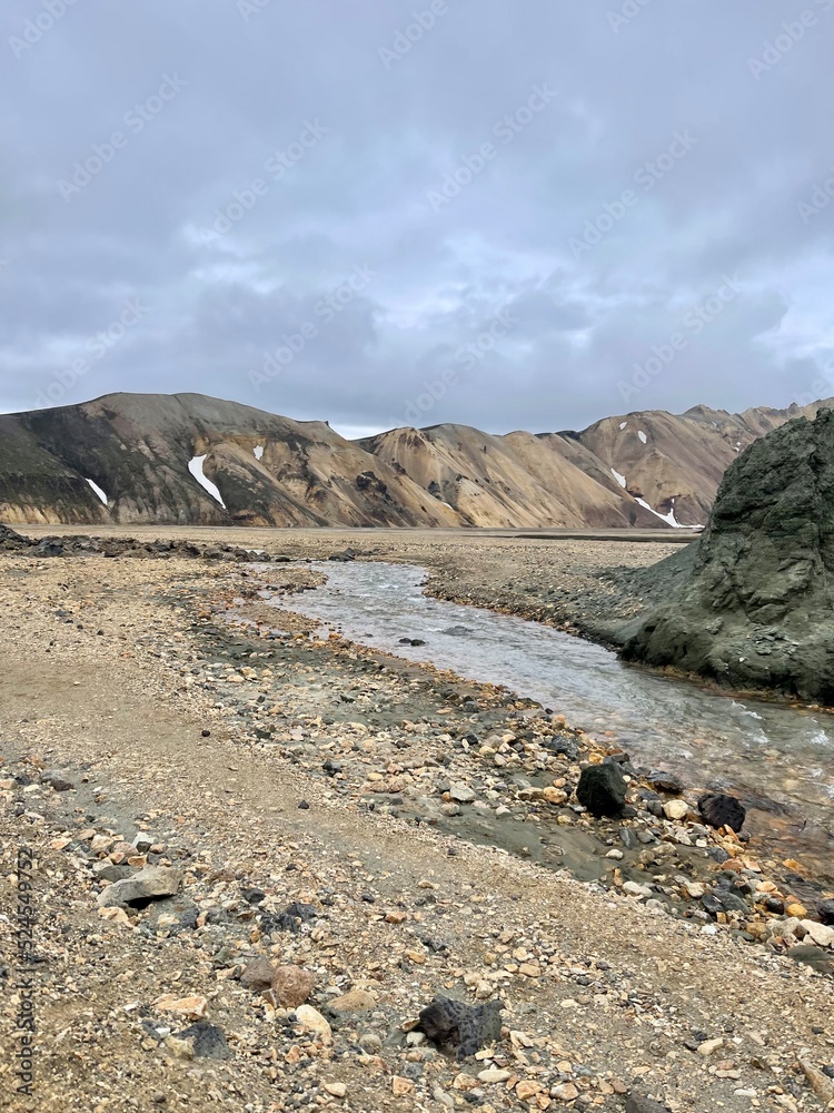 country volcanic landscape mountains in iceland country volcanic landscape mountains in iceland