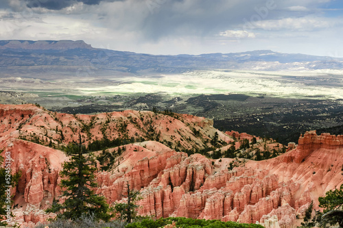 scenic view of Fairyland Point at Bryce National Park, Utah, USA