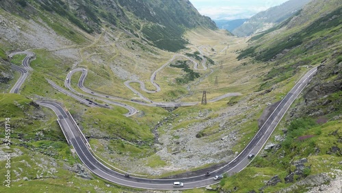 Transfagarasan Highway. Romania. Mountains.