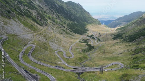 Transfagarasan Highway. Romania. Mountains.