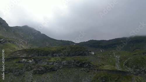 Transfagarasan Highway. Romania. Mountains.