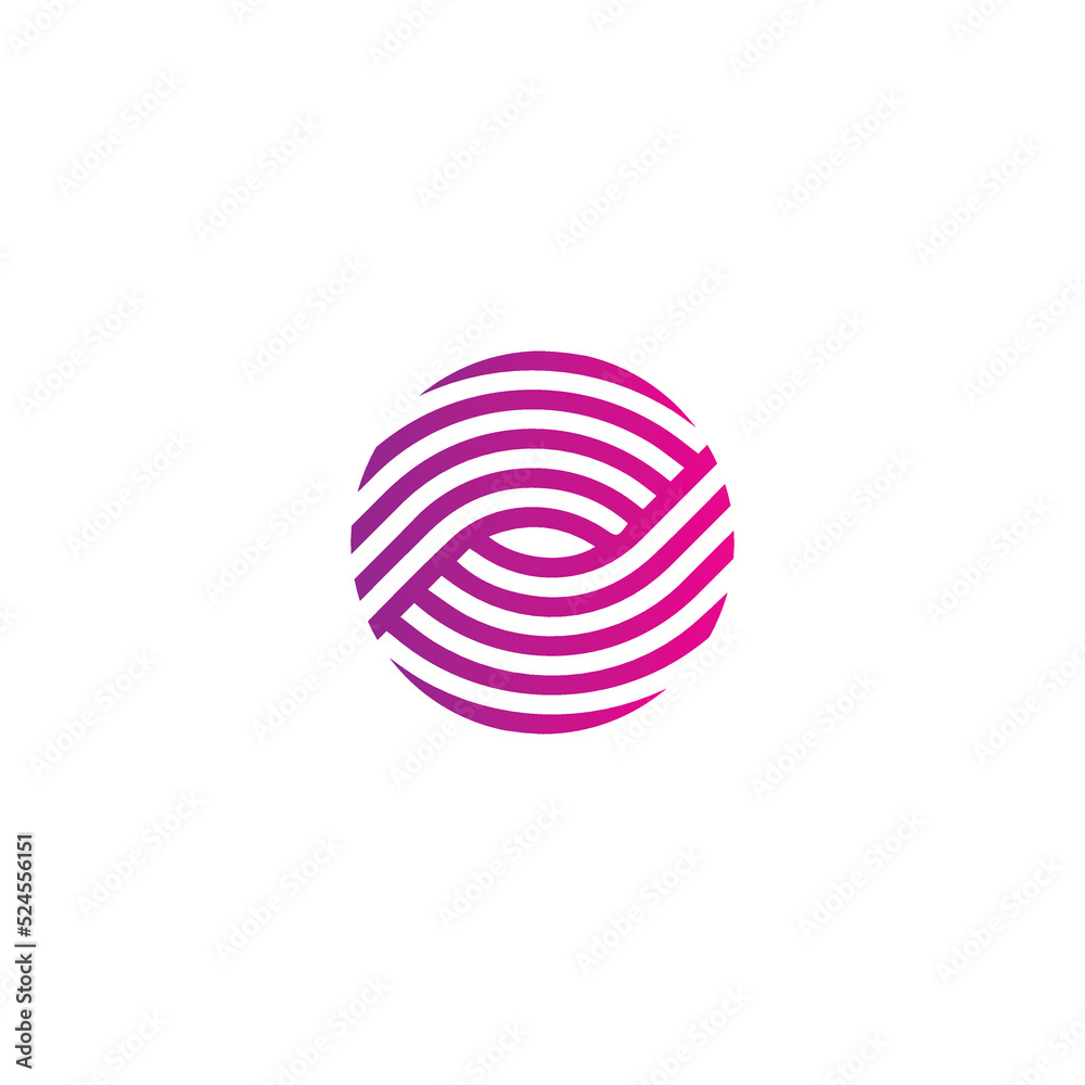 circle lines logo, symbol, circle lines icon circle lines logo, symbol, circle lines icon