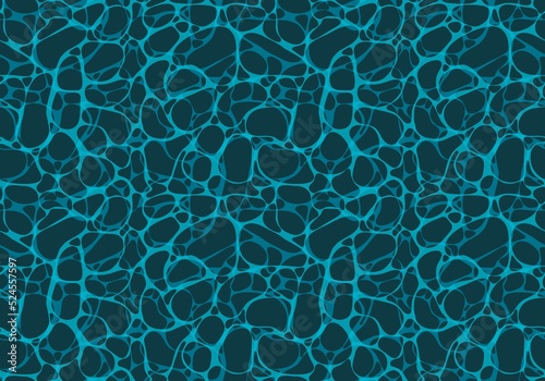 Abstract ocean waves seamless water pattern for clothes print and kids accessories and fabrics and wrapping